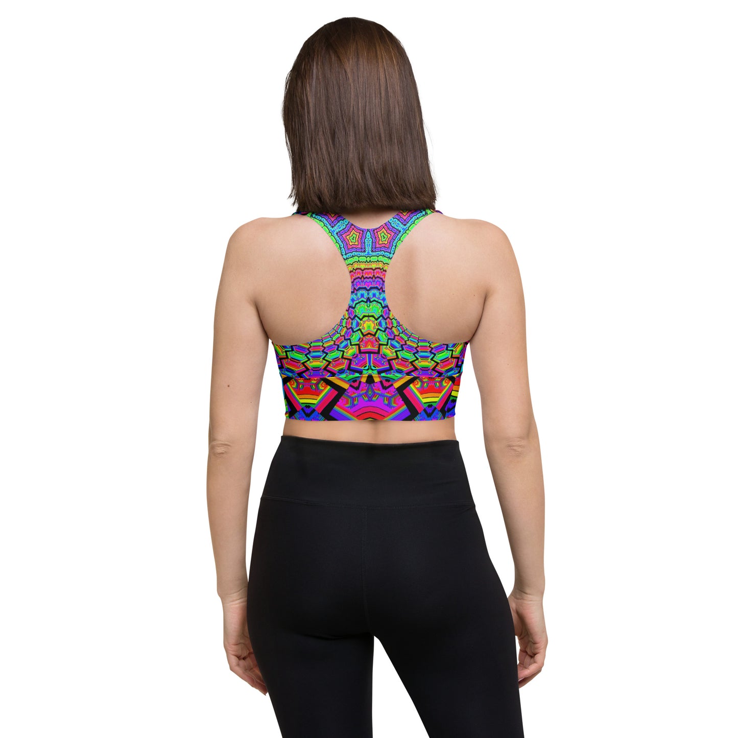 Neon Tantric Trip Longline Top