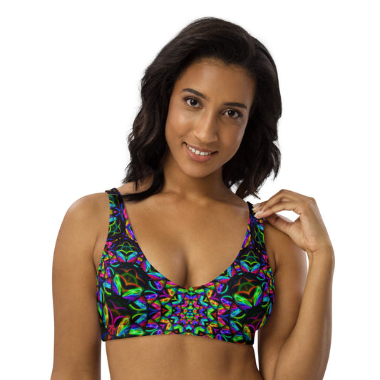 Vivid Kaleidoscope Dreams Yoga Top