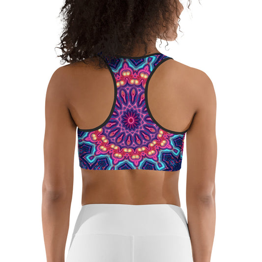 Sparkle Flower Racerback Top