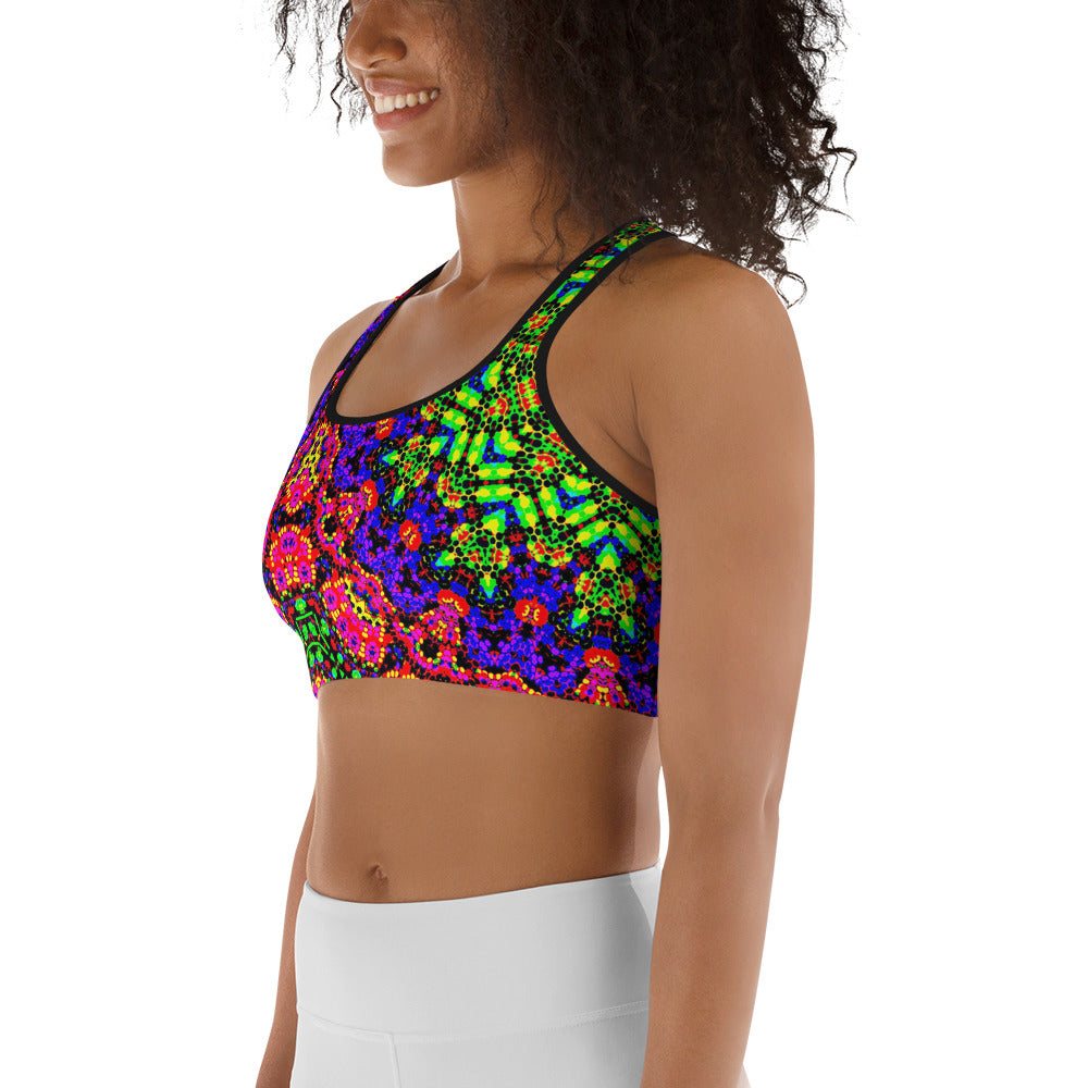 Cosmic Bloom Racerback Top