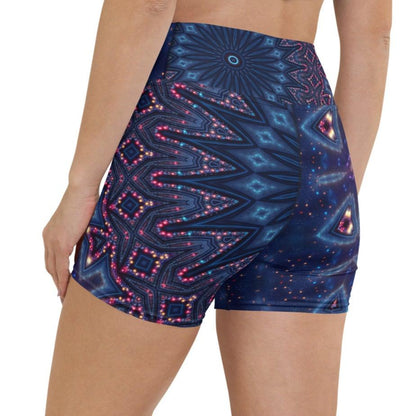 Starry Night Yoga Shorts