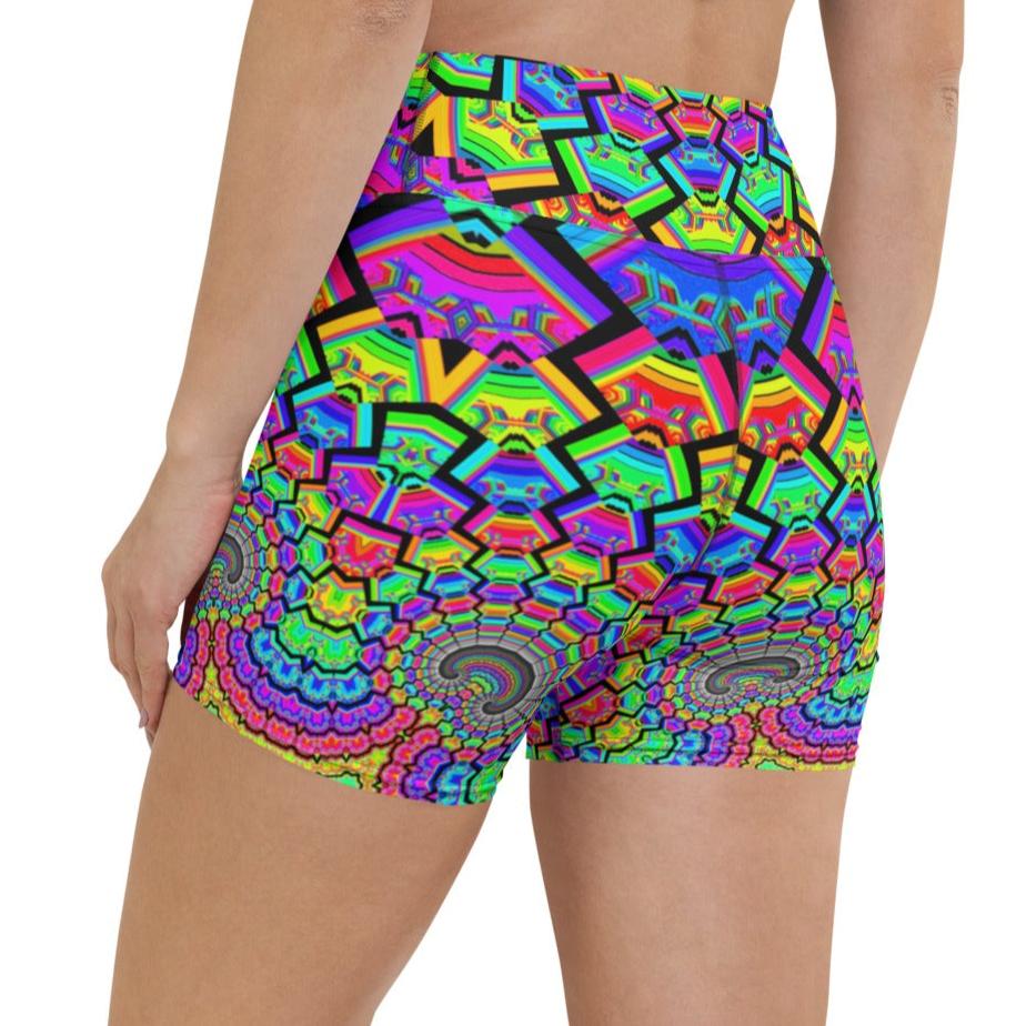 Astral Tantric Trip Yoga Shorts