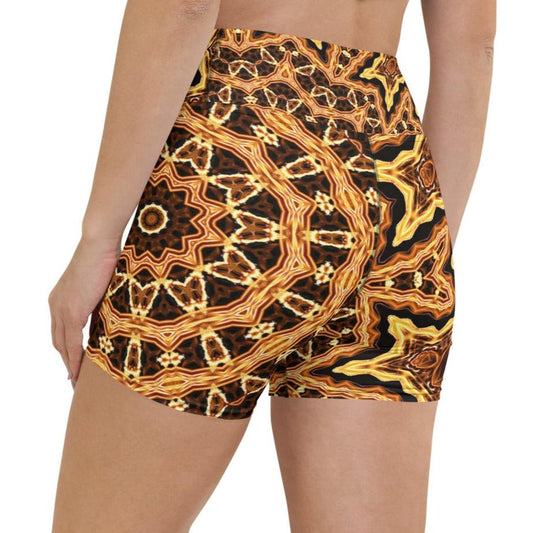 Frequency Flow Yoga Shorts