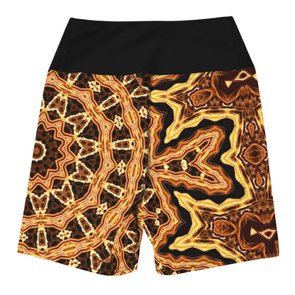 Night Frequency Flow Yoga Shorts