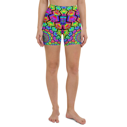 Astral Tantric Trip Yoga Shorts