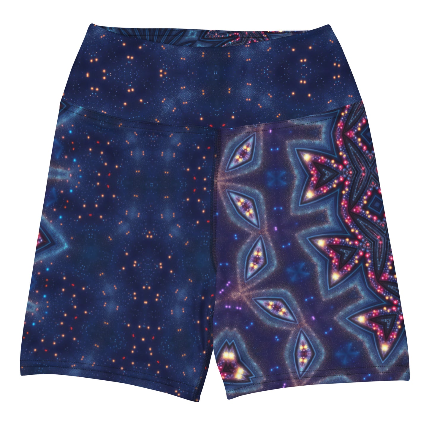 Starry Night Yoga Shorts