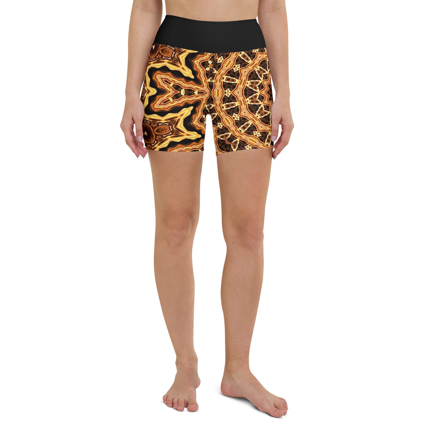 Night Frequency Flow Yoga Shorts