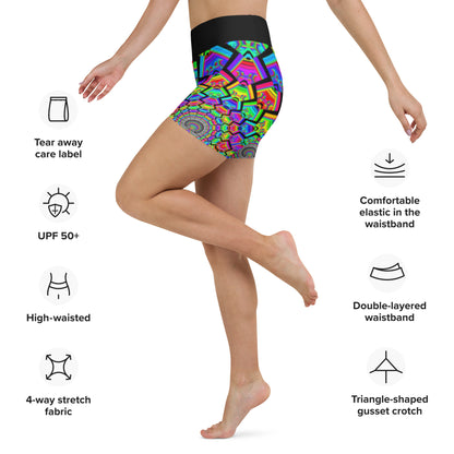 Tantric Trip Yoga Shorts