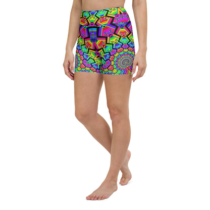 Astral Tantric Trip Yoga Shorts