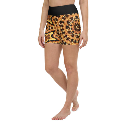 Night Frequency Flow Yoga Shorts