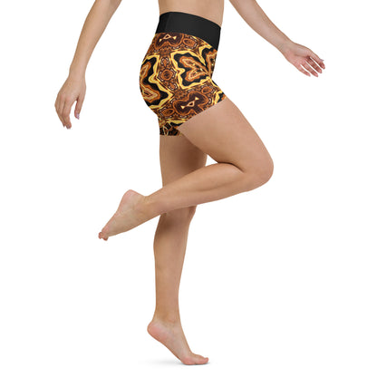 Night Frequency Flow Yoga Shorts