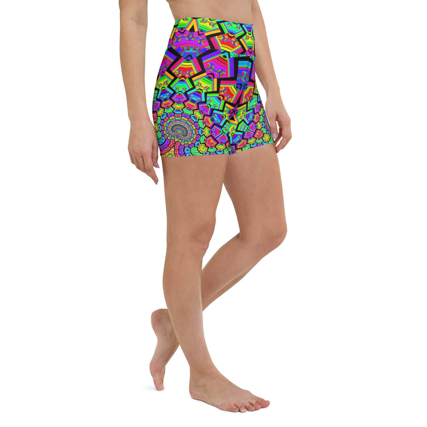 Astral Tantric Trip Yoga Shorts